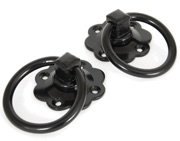 From The Anvil Ring Turn Handle, Black - 33017 (sold in pairs)
