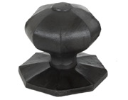 From The Anvil Large Octagonal Mortice/Rim Knob Set, Beeswax - 33064 (sold in pairs)