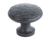 From The Anvil Beaten Cupboard Knob (20mm, 30mm Or 40mm), Beeswax - 33198