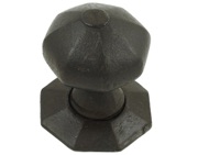 From The Anvil Small Octagonal Mortice/Rim Knob Set, Beeswax - 33228 (sold in pairs)