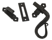 From The Anvil Left Or Right Handed Shepherds Crook Locking Window Fastener, Beeswax - 33476