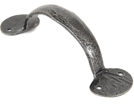 From The Anvil Bean D Handle (78mm, 118mm OR 192mm C/C), Pewter - 33645