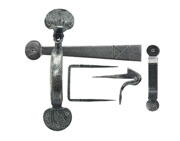From The Anvil Medium Bean Thumblatch, Pewter - 33649
