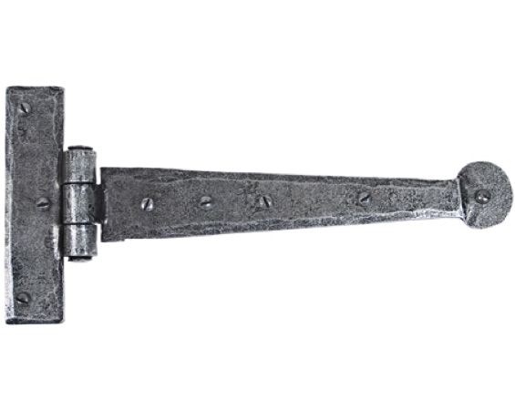 From The Anvil Penny End T-Hinge (Various Sizes), Pewter - 33650 (sold in pairs)