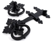 From The Anvil Shakespeare Latch Set, Black - 33819