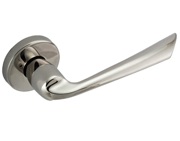 Frisco Eclipse Triad Dual Force Lever On Round Rose, Polished Stainless Steel - 34712 (sold in pairs)