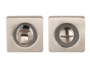 Excel Dual Finish Square Turn & Release, Satin Nickel & Polished Chrome - 3622-SQ