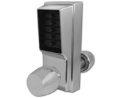 KABA Simplex 1000 Series 1031 Knob Operated Digital Lock With Passage Set, Satin Chrome - 3706