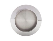 Excel Plain Circular Flush Pull (70mm), Polished Stainless Steel - 3805