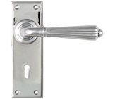 From The Anvil Hinton Door Handles, Polished Chrome - 45316 (sold in pairs)