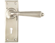 From The Anvil Hinton Door Handles, Polished Nickel - 45322 (sold in pairs)