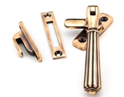From The Anvil Hinton Locking Window Fastener, Polished Bronze - 45343