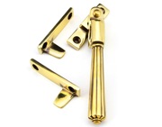 From The Anvil Hinton Locking Night Vent Window Fastener, Aged Brass - 45344