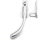 From The Anvil Left Or Right Handed Peardrop Locking Night Vent Window Fastener, Satin Chrome - 45398