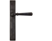 From The Anvil Newbury Slimline Lever Latch Set, Sprung Door Handles, Aged Bronze - 45418 (sold in pairs)