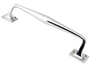 From The Anvil Art Deco Pull Handle (230mm OR 300mm), Polished Chrome - 45462