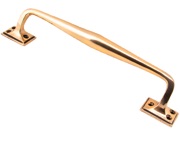 From The Anvil Art Deco Pull Handle (230mm OR 300mm), Polished Bronze - 45465