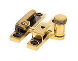 From The Anvil Brompton Quadrant Fastener (Narrow), Aged Brass - 45478