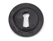 From The Anvil Round Standard Profile Plain Escutcheon, External Beeswax - 45699