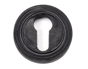 From The Anvil Round Euro Profile Beehive Escutcheon, External Beeswax - 45725