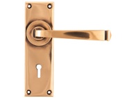 From The Anvil Avon Door Handles, Polished Bronze - 45787 (sold in pairs)