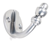 From The Anvil Coat Hook, Satin Chrome - 45910