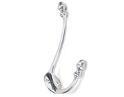 From The Anvil Hat & Coat Hook, Satin Chrome - 45911