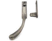 From The Anvil Left Or Right Handed Peardrop Locking Night Vent Window Fastener, Antique Pewter - 45912