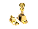 From The Anvil Beehive Brighton Fastener (Radiused), Polished Brass - 45952