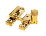 From The Anvil Brompton Quadrant Fastener (Narrow), Polished Brass - 45982