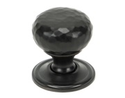 From The Anvil Hammered Mushroom Cupboard Knob (32mm Or 38mm), Aged Bronze - 46024