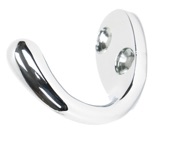 From The Anvil Celtic Single Robe Hook, Polished Chrome - 46305