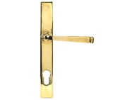 From The Anvil Avon Slimline Lever Espagnolette Lock Set, Sprung Door Handles, Polished Brass - 46548 (sold in pairs)