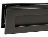 From The Anvil Blacksmith Traditional Letterbox (315mm x 92mm), Aged Bronze - 46554