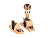 From The Anvil Beehive Brighton Fastener (Radiused), Polished Bronze - 46589