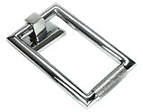 From The Anvil Brompton Door Knocker, Polished Chrome - 46645
