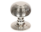 From The Anvil Beehive Centre Door Knob, Polished Nickel - 46656