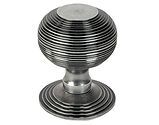 From The Anvil Beehive Centre Door Knob, Pewter - 46661