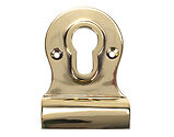 From The Anvil Blacksmith Euro Cylinder Pull, Aged Brass - 46692