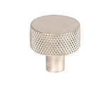 From The Anvil Brompton Cabinet Knob (25mm, 32mm Or 38mm), Satin Stainless Steel - 46851