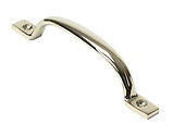 From The Anvil Slim Sash Window Pull Handle (130mm x 12mm), Polished Nickel - 46956