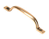 From The Anvil Slim Sash Window Pull Handle (130mm x 12mm), Polished Bronze - 46958