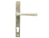 From The Anvil Regency Slimline Lever Espagnolette Lock Set (92mm C/C), Satin Marine Stainless Steel - 47073 (sold in pairs)