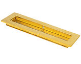 From The Anvil Plain Rectangular Pull (175mm OR 250mm), Polished Brass - 47159