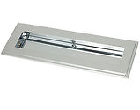 From The Anvil Art Deco Rectangular Pull (175mm OR 250mm), Polished Chrome - 47175