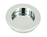 From The Anvil Plain Round Pull (60mm OR 75mm Diameter), Polished Chrome - 47185