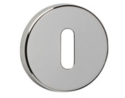 Urfic Standard Profile Key Escutcheon, Polished Nickel - 49-398-04 (sold in pairs)
