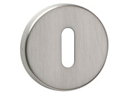Urfic Standard Profile Key Escutcheon, Satin Nickel - 49-398-05 (sold in pairs)