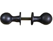 Cottingham Ball Door Knob (50mm), Antique Cast Iron - 49.086.AI.50 (Sold in Pairs)