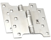 From The Anvil 5 Inch Parliament Hinges, Satin Stainless Steel - 49567 (sold in pairs) 